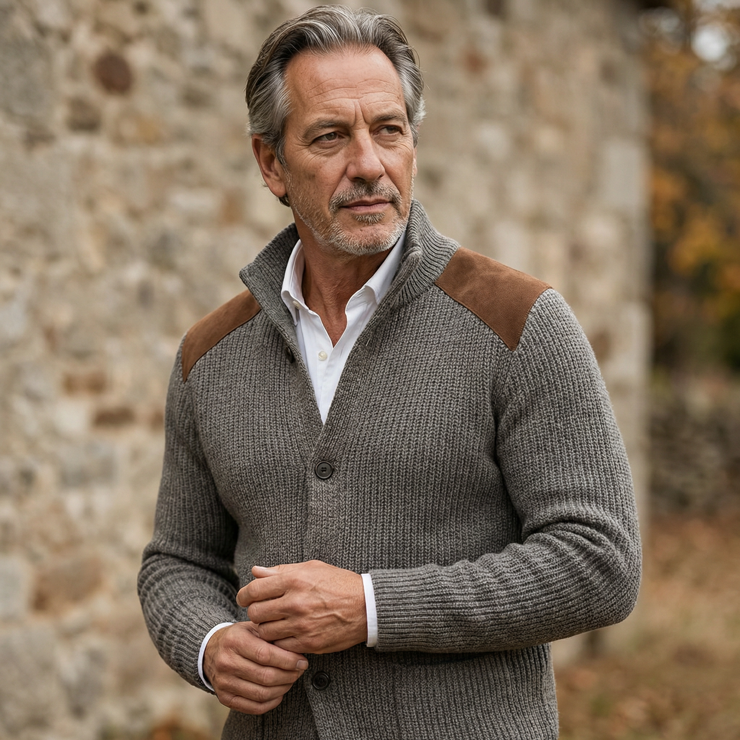 DAVENPORT KNITTED BLAZER