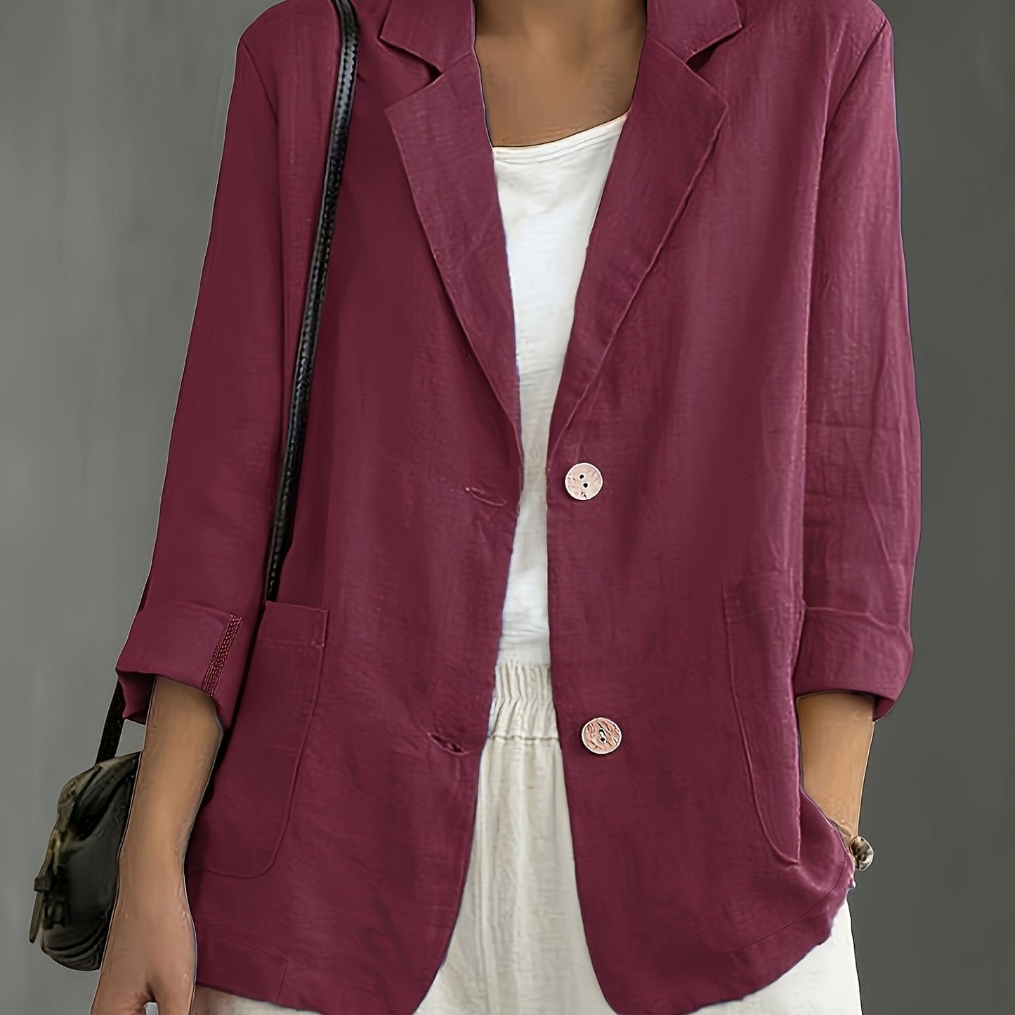 Margaret – Casual Cotton Blazer
