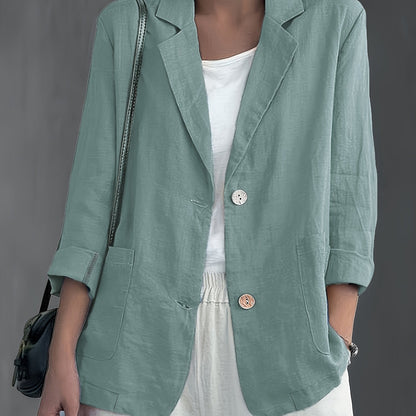 Margaret – Casual Cotton Blazer