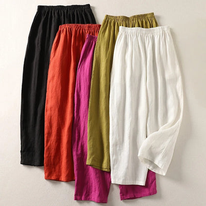 Jorella™ Flowing Cotton and Linen Pants