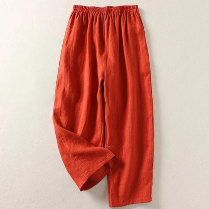 Jorella™ Flowing Cotton and Linen Pants