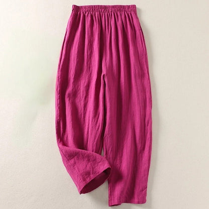 Jorella™ Flowing Cotton and Linen Pants