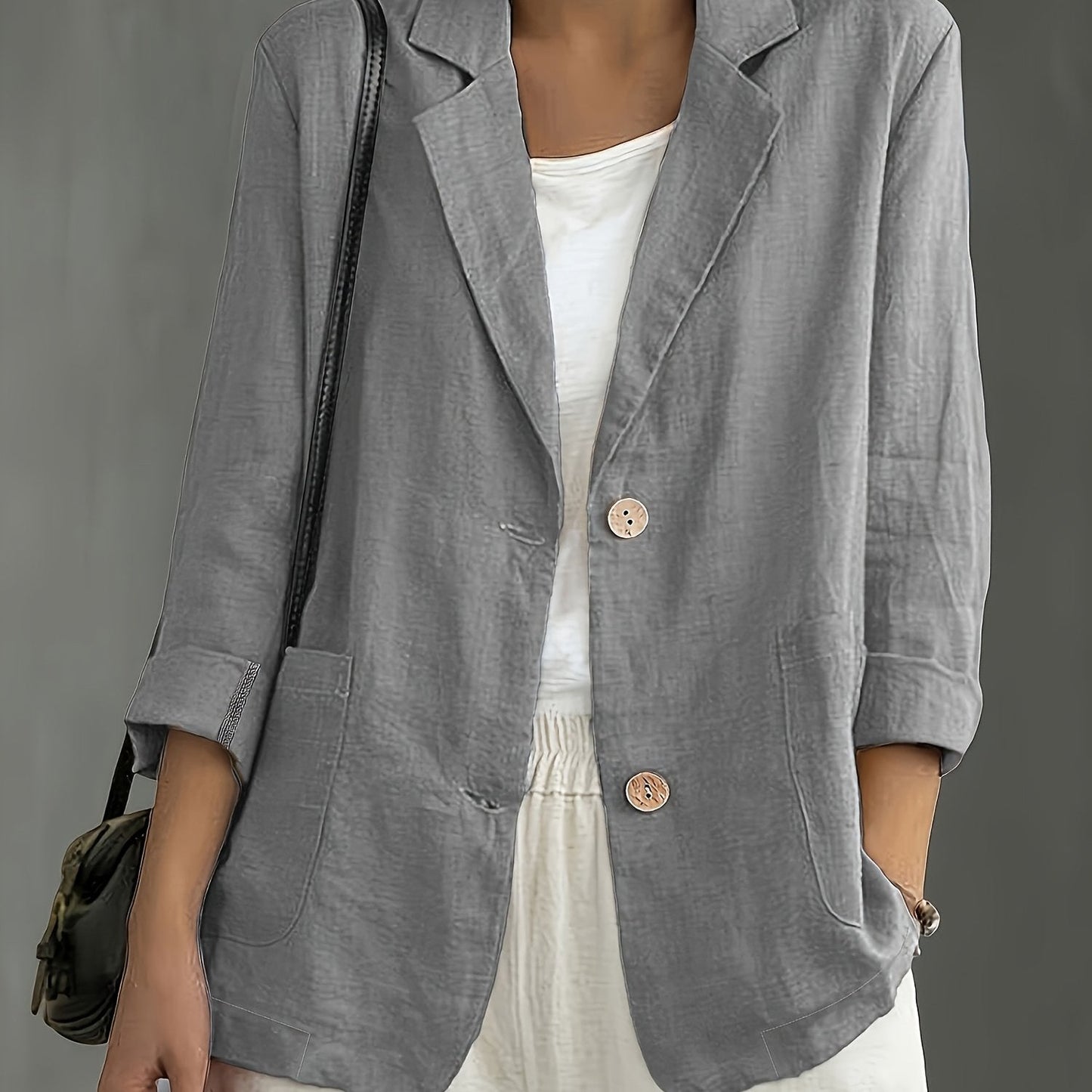 Margaret – Casual Cotton Blazer