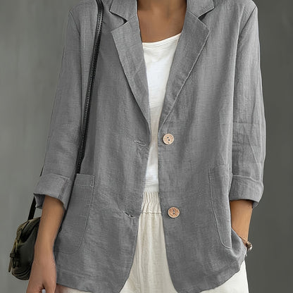 Margaret – Casual Cotton Blazer