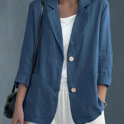 Margaret – Casual Cotton Blazer