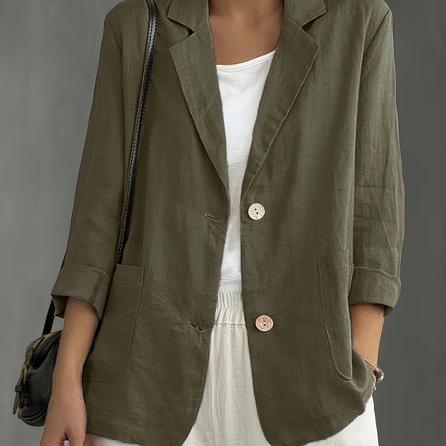 Margaret – Casual Cotton Blazer