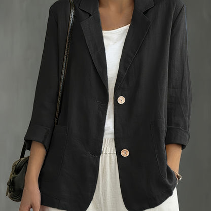 Margaret – Casual Cotton Blazer