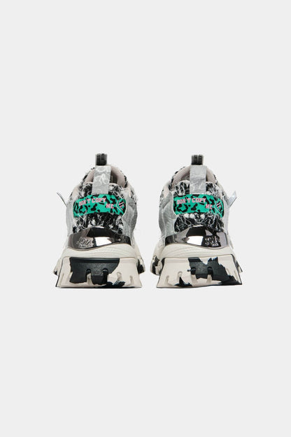 Sneakers Label Bianco e Nero