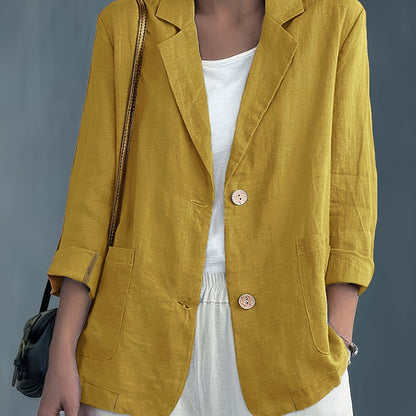 Margaret – Casual Cotton Blazer
