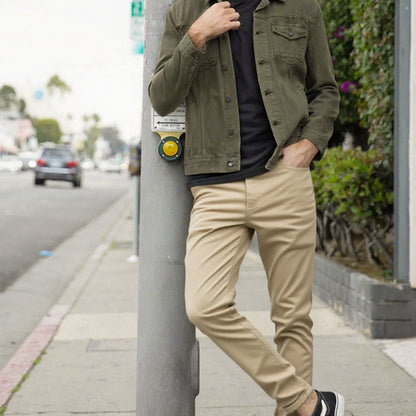 RIVERSIDE SLIM TROUSERS