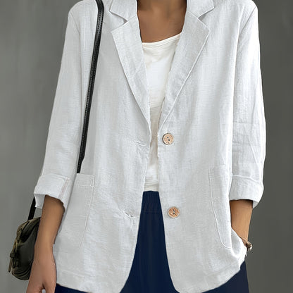 Margaret – Casual Cotton Blazer