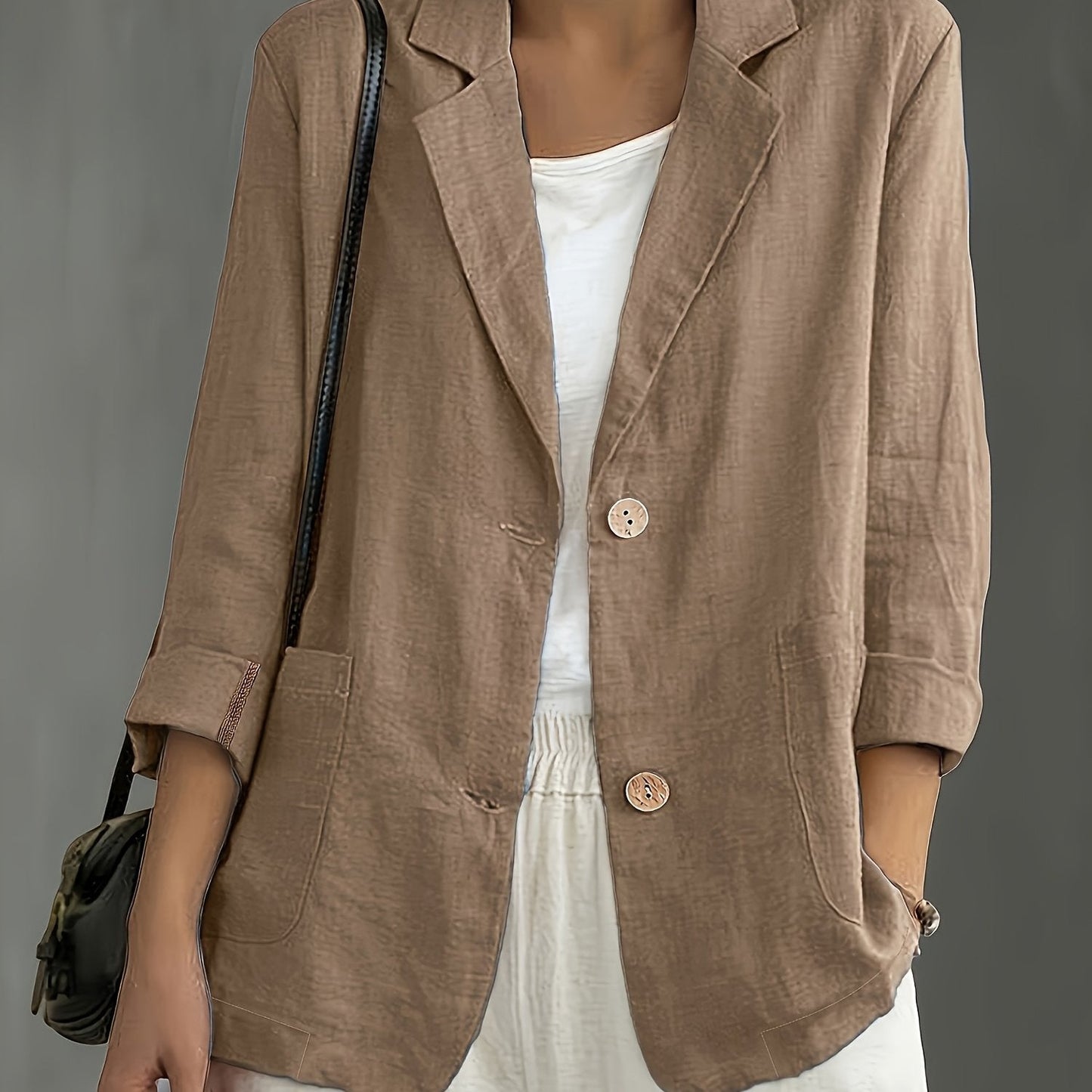 Margaret – Casual Cotton Blazer