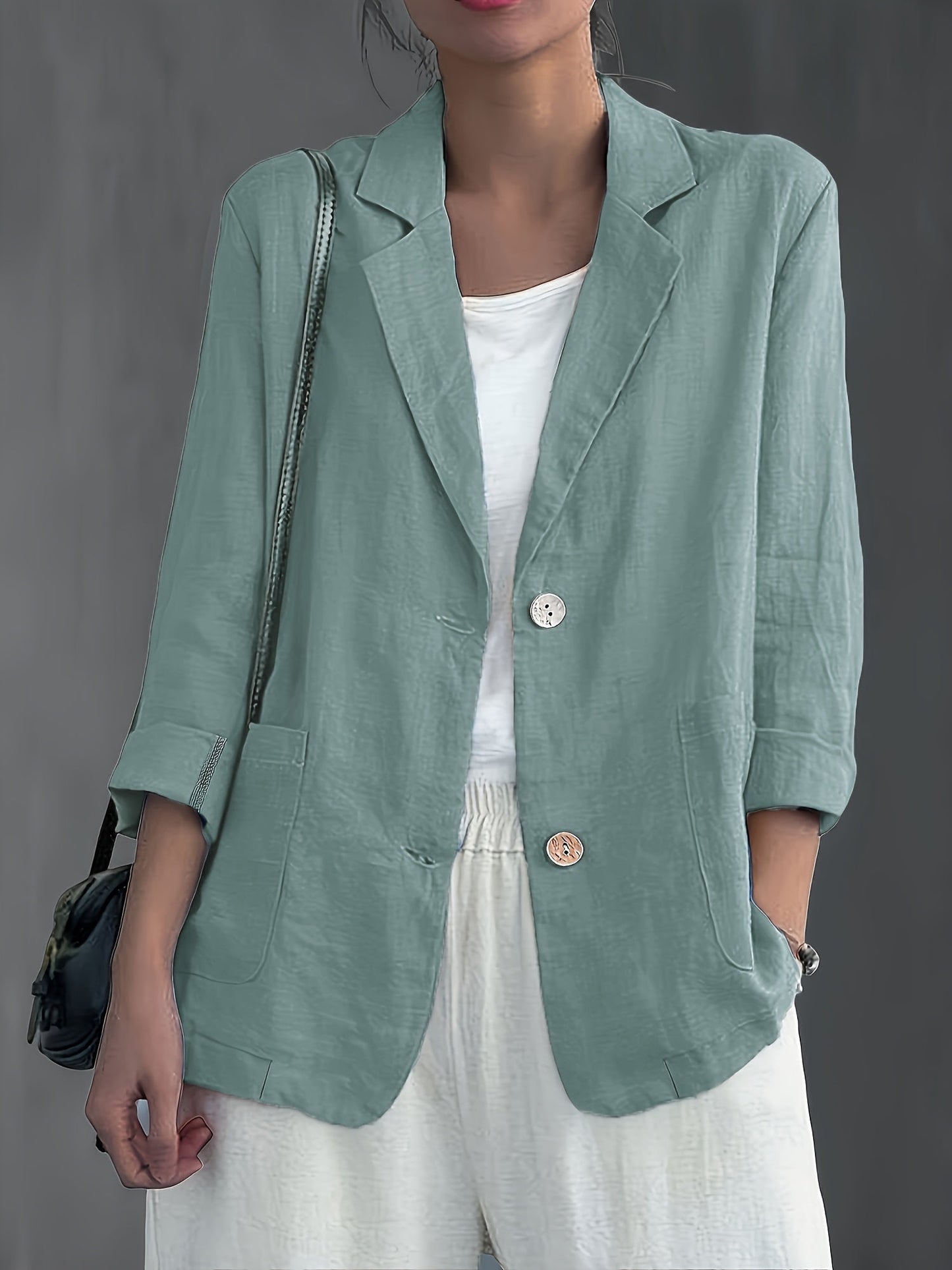 Margaret – Casual Cotton Blazer
