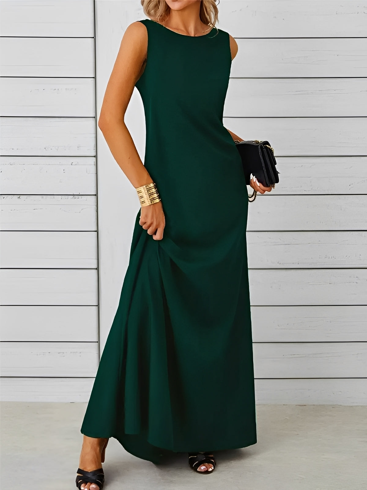 Saranna - Elegante Abito Lungo per Donne