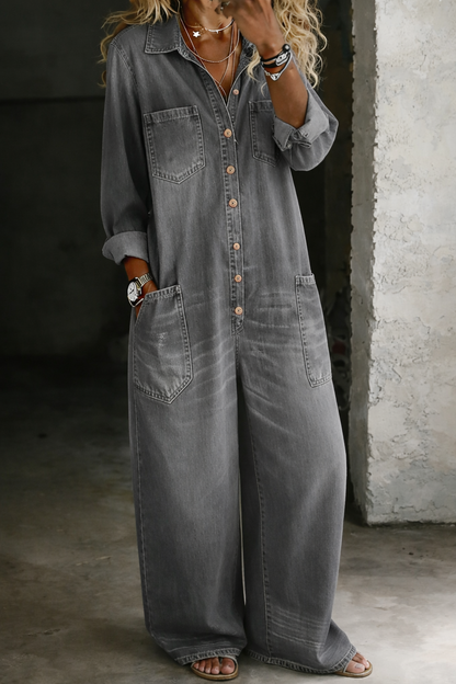Bianca | SALOPETTE CASUAL IN DENIM