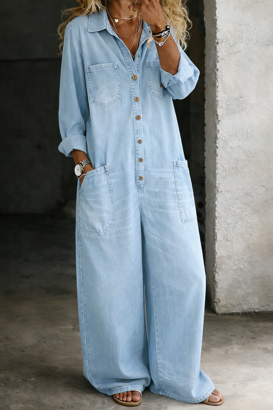 Bianca | SALOPETTE CASUAL IN DENIM