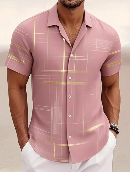 Massimo Camicia Corta Uomo