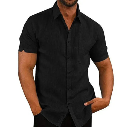 Cesare Camicia Corta Uomo