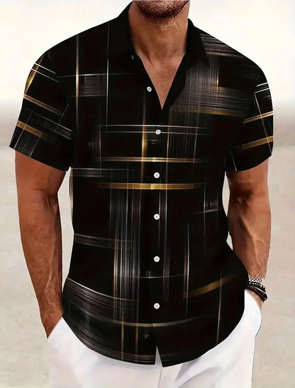Massimo Camicia Corta Uomo