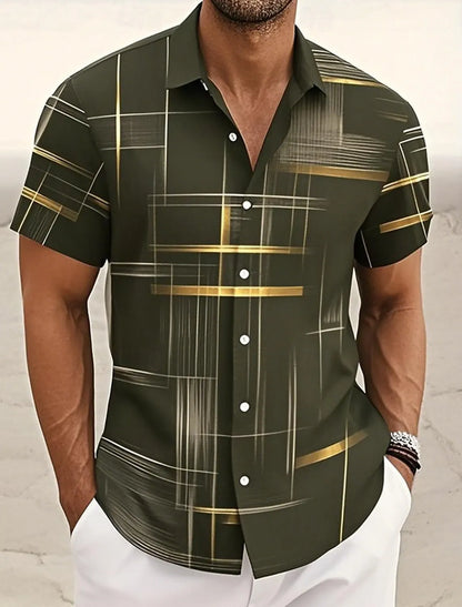 Massimo Camicia Corta Uomo