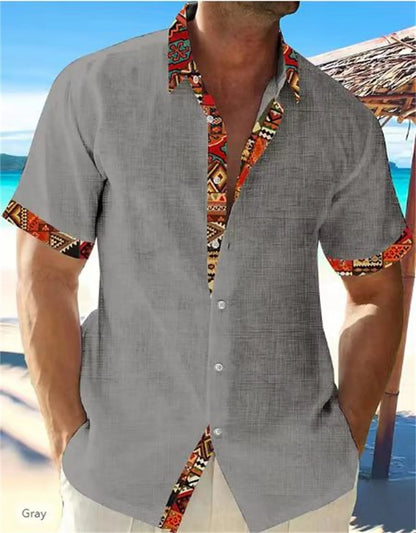 Lorenzo Camicia Corta Uomo