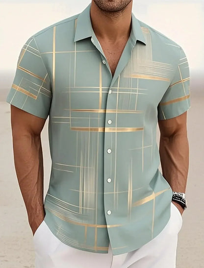 Massimo Camicia Corta Uomo