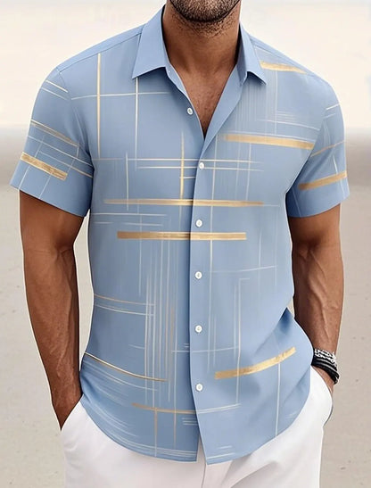 Massimo Camicia Corta Uomo
