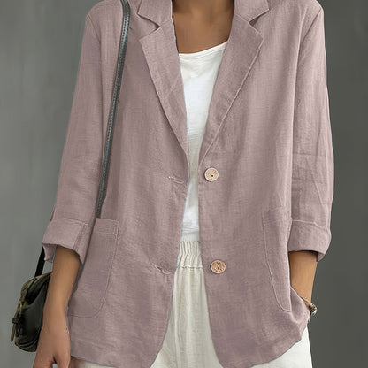 Margaret – Casual Cotton Blazer