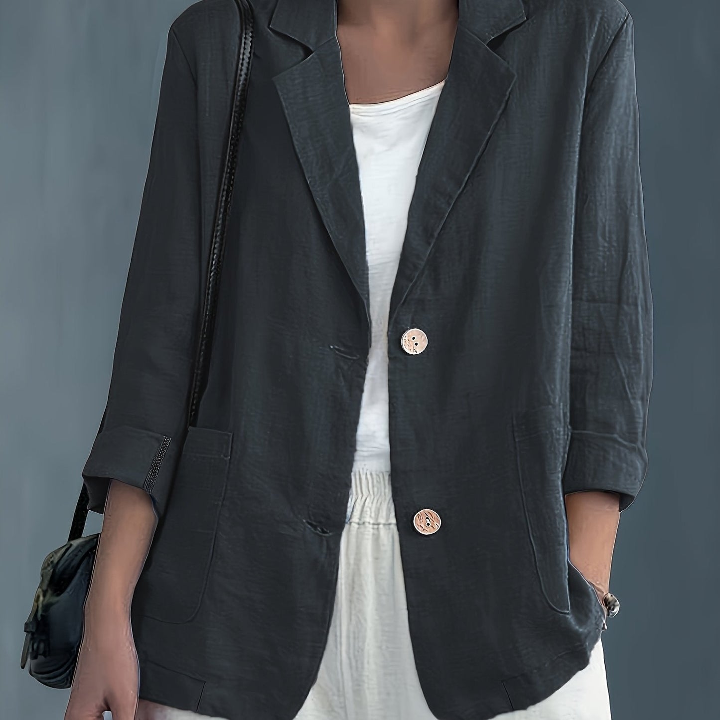 Margaret – Casual Cotton Blazer
