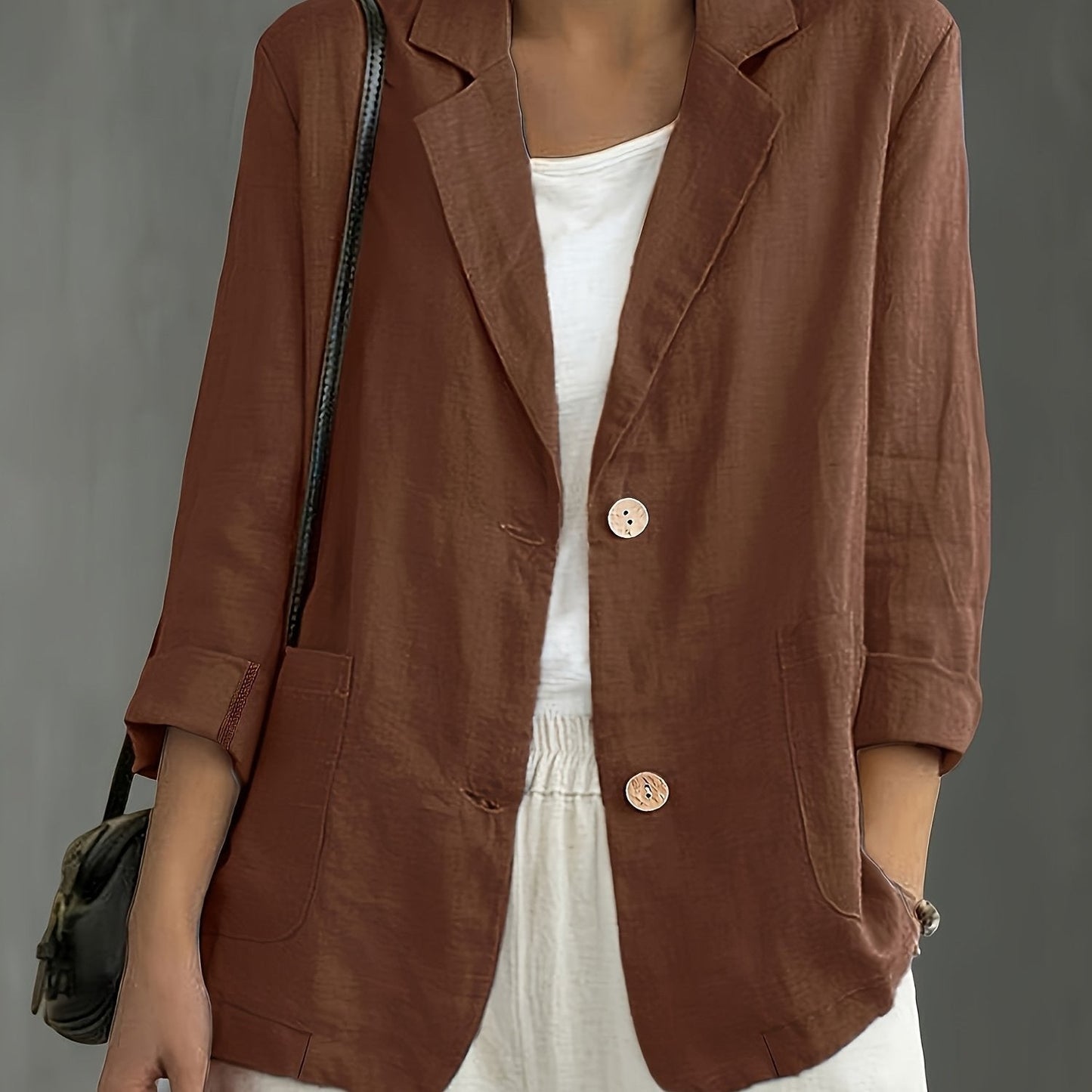 Margaret – Casual Cotton Blazer