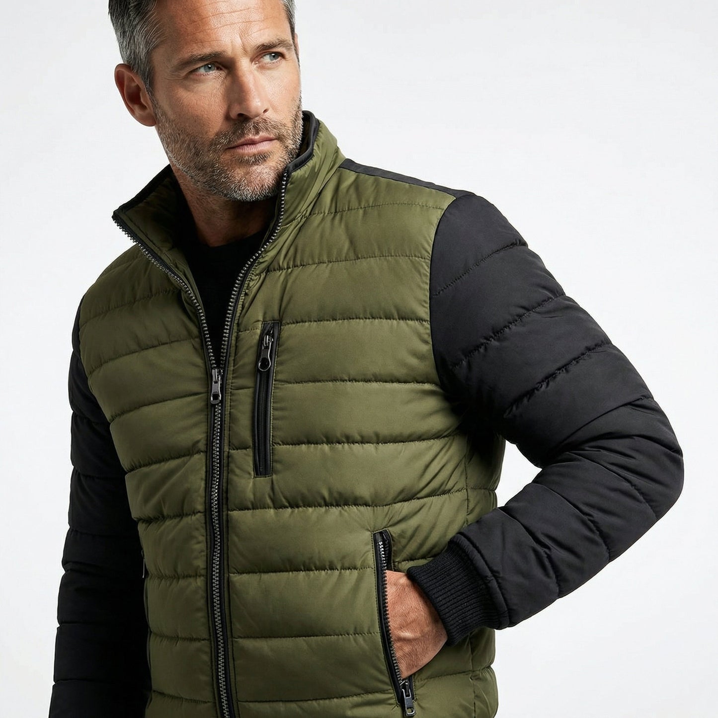 BLAKE QUILTED ZIP JACKET