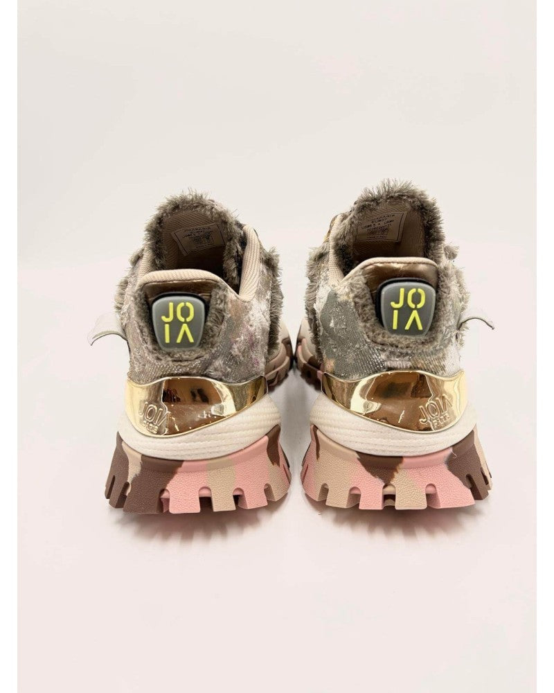 Sneakers Label Bianco e Nero